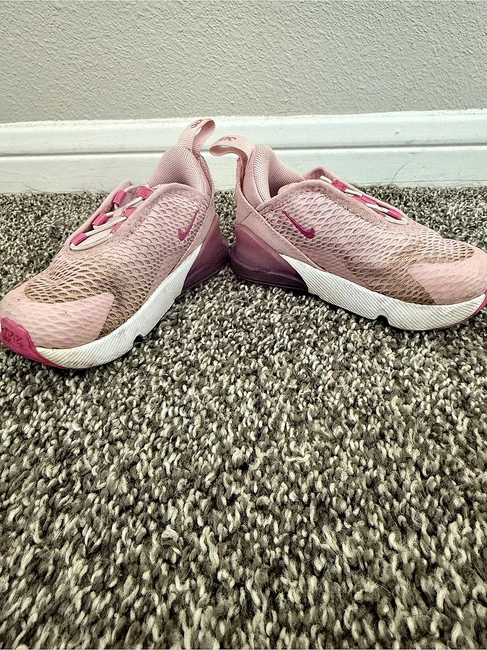 Nike Air Max 270 Extreme Women's Pink Athletic Shoes